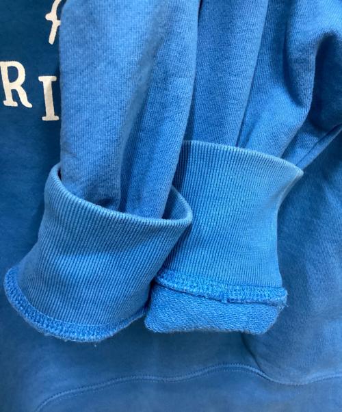 maison kitsune（メゾンキツネ）MAISON KITSUNE (メゾンキツネ) パレロワイヤルスウェットシャツ ブルー サイズ:Mの古着・服飾アイテム