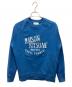 MAISON KITSUNE（メゾンキツネ）の古着「パレロワイヤルスウェットシャツ」｜ブルー