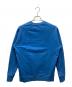MAISON KITSUNE (メゾンキツネ) パレロワイヤルスウェットシャツ ブルー サイズ:M：7000円