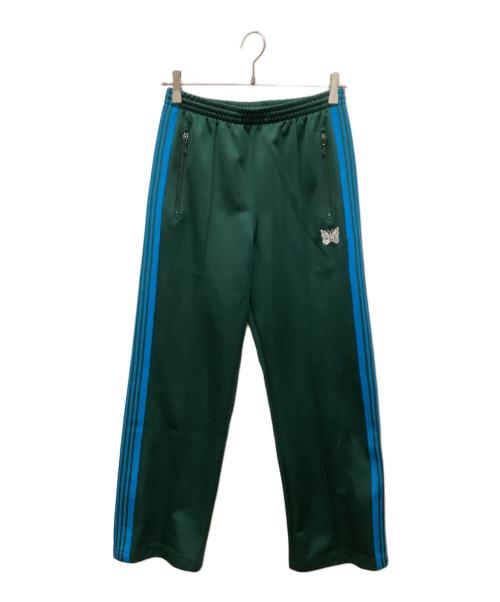 Needles（ニードルズ）Needles (ニードルズ) STUDIOUS (ステュディオス) 別注トラックパンツ ブルー×グリーン サイズ:XSの古着・服飾アイテム