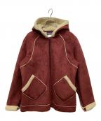 Patagoniaパタゴニア）の古着「エコムートンフーディージャケット」｜エンジ