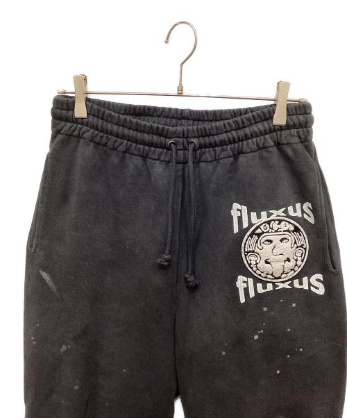 BOWWOW（バウワウ）BOWWOW (バウワウ) FLUX SWEAT PANTS/加工スウェットパンツ ブラック サイズ:Lの古着・服飾アイテム