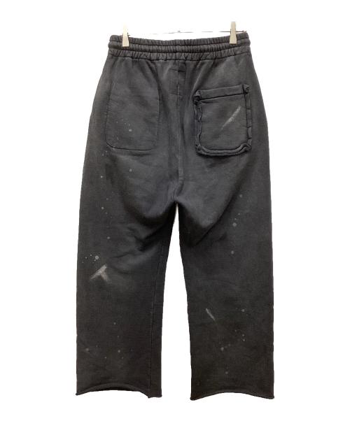 BOWWOW（バウワウ）BOWWOW (バウワウ) FLUX SWEAT PANTS/加工スウェットパンツ ブラック サイズ:Lの古着・服飾アイテム
