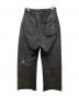 BOWWOW (バウワウ) FLUX SWEAT PANTS/加工スウェットパンツ ブラック サイズ:L：16000円
