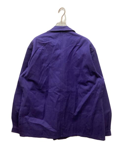 USED（ユーズド）USED (ユーズド) フレンチワークジャケット ネイビー サイズ:表記無しの古着・服飾アイテム