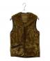 Barbour（バブアー）の古着「Warm Pile Waistcoat Zip-In Liner ベスト」｜ブラウン