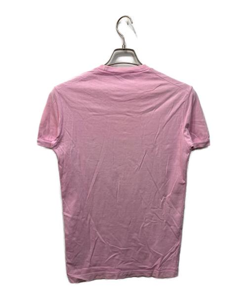 DSQUARED2（ディースクエアード）DSQUARED2 (ディースクエアード) ポケット半袖Tシャツ ピンク サイズ:XSの古着・服飾アイテム