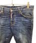 中古・古着 DSQUARED2 (ディースクエアード) ダメージ加工デニムパンツ インディゴ サイズ:46：7000円