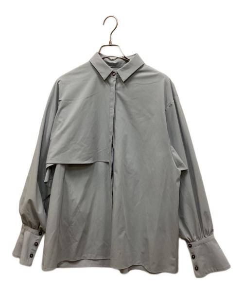 RIM.ARK（リムアーク）RIM.ARK (リムアーク) Design sleeve SH スカイブルー サイズ:FREEの古着・服飾アイテム