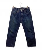 WAREHOUSEウエアハウス）の古着「セルビッチデニムパンツ」｜インディゴ