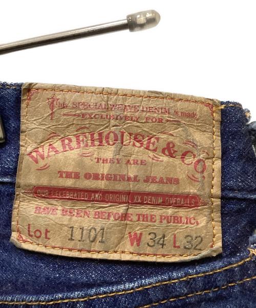 WAREHOUSE（ウエアハウス）WAREHOUSE (ウエアハウス) セルビッチデニムパンツ インディゴ サイズ: 34×32の古着・服飾アイテム
