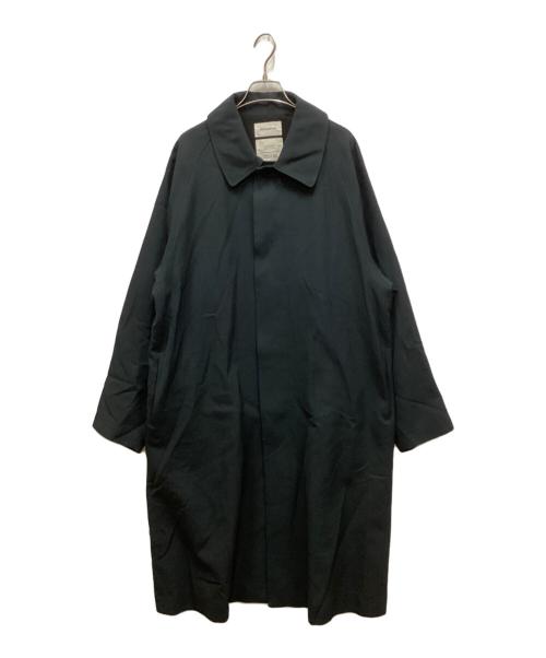 MARKAWARE（マーカウェア）MARKAWARE (マーカウェア) ORGANIC WOOL SURVIVAL CLOTH RAGLAN SLEEVES MINIMALIST COAT グリーン サイズ:2の古着・服飾アイテム