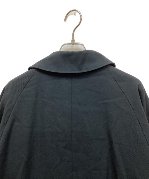 MARKAWARE（マーカウェア）MARKAWARE (マーカウェア) ORGANIC WOOL SURVIVAL CLOTH RAGLAN SLEEVES MINIMALIST COAT グリーン サイズ:2の古着・服飾アイテム