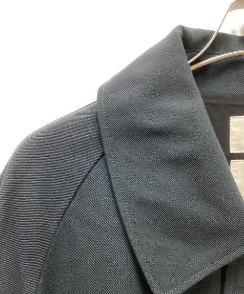 MARKAWARE（マーカウェア）MARKAWARE (マーカウェア) ORGANIC WOOL SURVIVAL CLOTH RAGLAN SLEEVES MINIMALIST COAT グリーン サイズ:2の古着・服飾アイテム