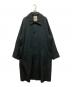 MARKAWARE（マーカウェア）の古着「ORGANIC WOOL SURVIVAL CLOTH RAGLAN SLEEVES MINIMALIST COAT」｜グリーン