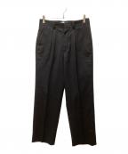 cornierコルニエ）の古着「ウールライトミルド・スラックス」｜グレー