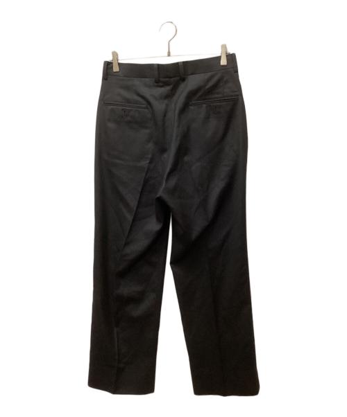 cornier（コルニエ）Cornier (コルニエ) ウールライトミルド・スラックス グレー サイズ:Mの古着・服飾アイテム