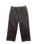 GIDEALジディール）の古着「ワイドデニムイージームパンツ」｜ブラック