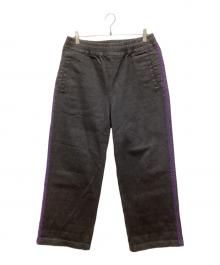 GIDEAL（ジディール）の古着「ワイドデニムイージームパンツ」｜ブラック