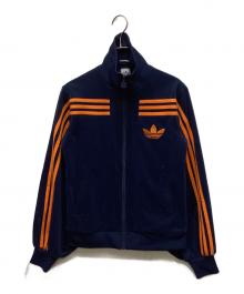 adidas（アディダス）の古着「復刻/70S VELOUR TRACKTOP」｜ネイビー