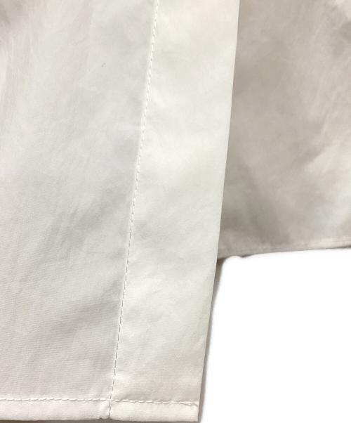 UN3D.（アンスリード）UN3D. (アンスリード) ヘムギャザーシャツ ホワイト サイズ:Fの古着・服飾アイテム