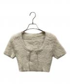 jacquemusジャックムス）の古着「SSシャギーカーディガン」｜アイボリー