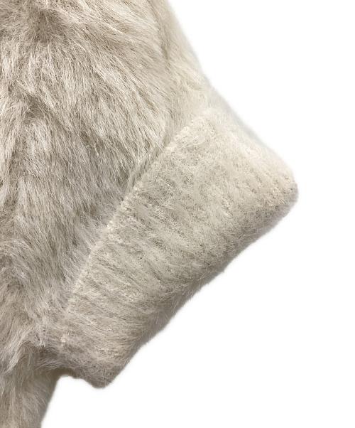 jacquemus（ジャックムス）jacquemus (ジャックムス) SSシャギーカーディガン アイボリー サイズ:34の古着・服飾アイテム