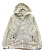 Columbiaコロンビア）の古着「ヘイゼンウィメンズパターンドジャケット」｜ブルー×イエロー