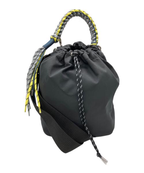 zattu（ザッツ）zattu (ザッツ) LOWEEL ドロスト巾着2wayバッグ ブラックの古着・服飾アイテム