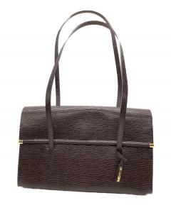 中古・古着通販】CONFECT (コンフェクト) バレンシアレザー巾着バッグ