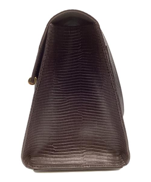GALLARDA GALANTE 2.718（ガリャルダガランテ）GALLARDA GALANTE 2.718 (ガリャルダガランテ) フラップオブロングバッグ ブラウンの古着・服飾アイテム