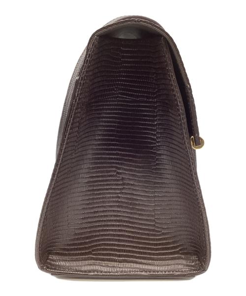 GALLARDA GALANTE 2.718（ガリャルダガランテ）GALLARDA GALANTE 2.718 (ガリャルダガランテ) フラップオブロングバッグ ブラウンの古着・服飾アイテム