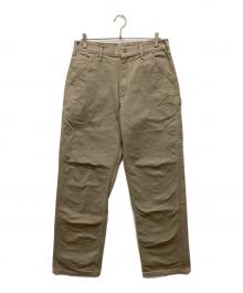 CarHartt（カーハート）の古着「SINGLE KNEE PANT/ダックペインターパンツ」｜ベージュ