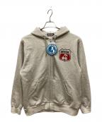 Hysteric Glamourヒステリックグラマー）の古着「HYSTERIC CHERRY /チェリーパーカー」｜グレー