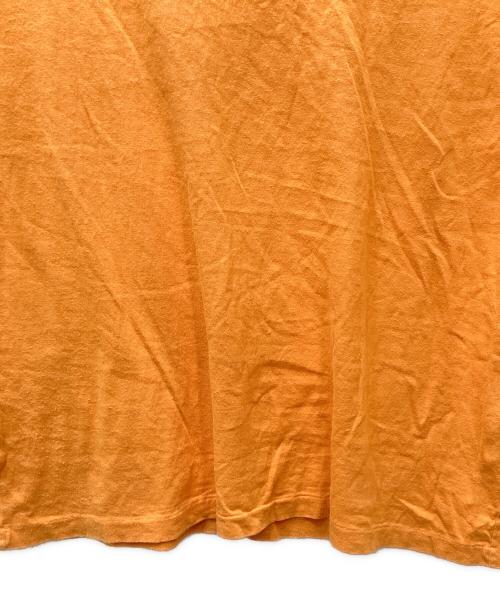 CABANE de ZUCCa（カバンドズッカ）CABANE de ZUCCa (カバンドズッカ) プリントTシャツ オレンジ サイズ:Mの古着・服飾アイテム
