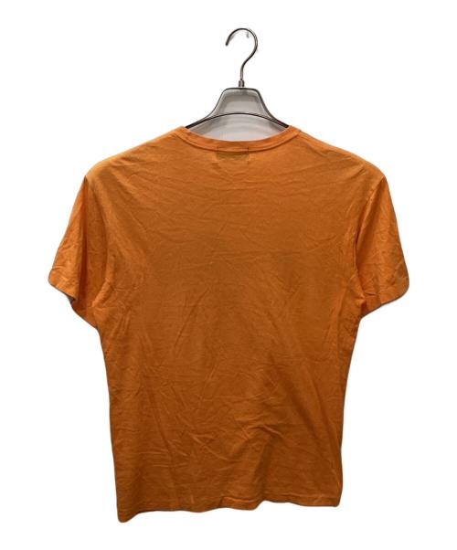 CABANE de ZUCCa（カバンドズッカ）CABANE de ZUCCa (カバンドズッカ) プリントTシャツ オレンジ サイズ:Mの古着・服飾アイテム