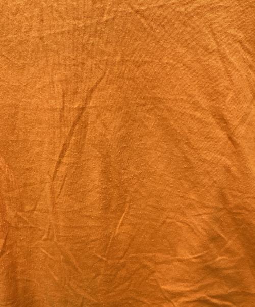 CABANE de ZUCCa（カバンドズッカ）CABANE de ZUCCa (カバンドズッカ) プリントTシャツ オレンジ サイズ:Mの古着・服飾アイテム