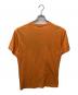 CABANE de ZUCCa (カバンドズッカ) プリントTシャツ オレンジ サイズ:M：4000円