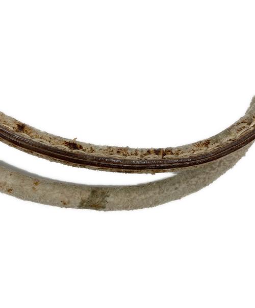 TOD'S（トッズ）TOD'S (トッズ) コーニッシュウェーブハンドバッグ ブラウンの古着・服飾アイテム