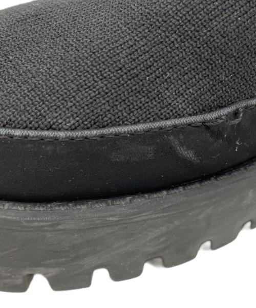 SNEAKERS by emmi（スニーカーズバイエミ）SNEAKERS by emmi (スニーカーズバイエミ) ecoニットブーツ ブラック サイズ:24cmの古着・服飾アイテム