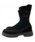 SNEAKERS by emmi (スニーカーズバイエミ) ecoニットブーツ ブラック サイズ:24cm：9000円