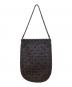 mame kurogouchi (マメクロゴウチ) Cording Embroidery Round Tote Bag / コード刺繍トートバッグ ブラック：46000円