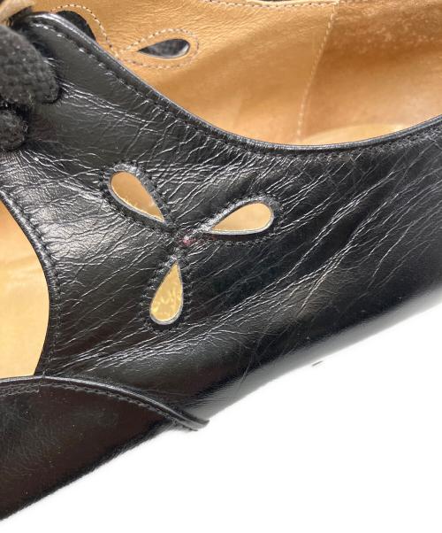 BALLY（バリー）BALLY (バリー) レザーストラップシューズ ブラック サイズ:22.5cmの古着・服飾アイテム