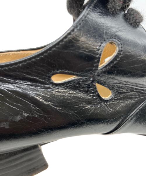 BALLY（バリー）BALLY (バリー) レザーストラップシューズ ブラック サイズ:22.5cmの古着・服飾アイテム