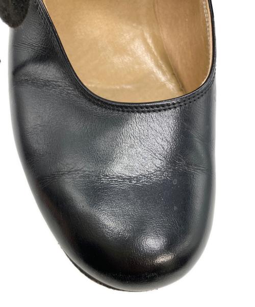 BALLY（バリー）BALLY (バリー) レザーストラップシューズ ブラック サイズ:22.5cmの古着・服飾アイテム