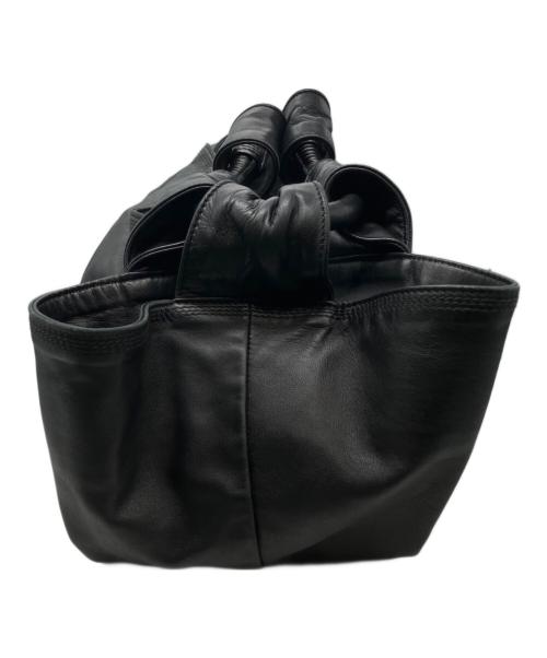 LOEWE（ロエベ）LOEWE (ロエベ) ナッパアイレ / レザーハンドバッグ ブラックの古着・服飾アイテム