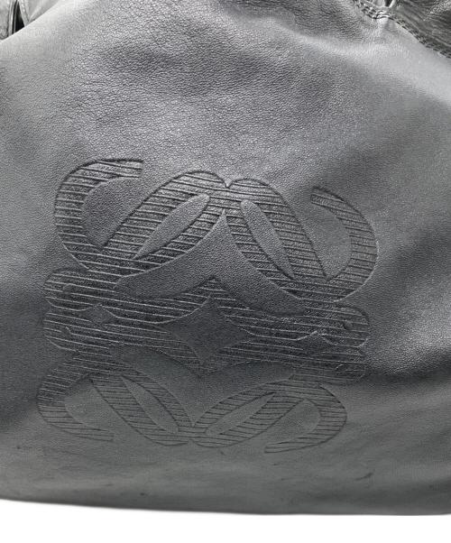 LOEWE（ロエベ）LOEWE (ロエベ) ナッパアイレ / レザーハンドバッグ ブラックの古着・服飾アイテム