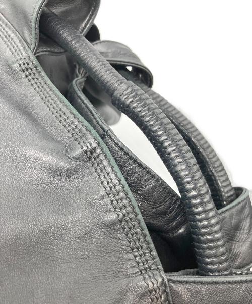 LOEWE（ロエベ）LOEWE (ロエベ) ナッパアイレ / レザーハンドバッグ ブラックの古着・服飾アイテム