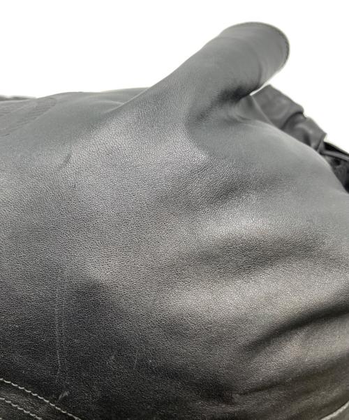 LOEWE（ロエベ）LOEWE (ロエベ) ナッパアイレ / レザーハンドバッグ ブラックの古着・服飾アイテム