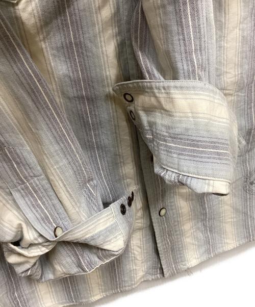 POLO RALPH LAUREN（ポロ・ラルフローレン）POLO RALPH LAUREN (ポロ・ラルフローレン) ウエスタンシャツ ベージュ×ブルー サイズ:Sの古着・服飾アイテム